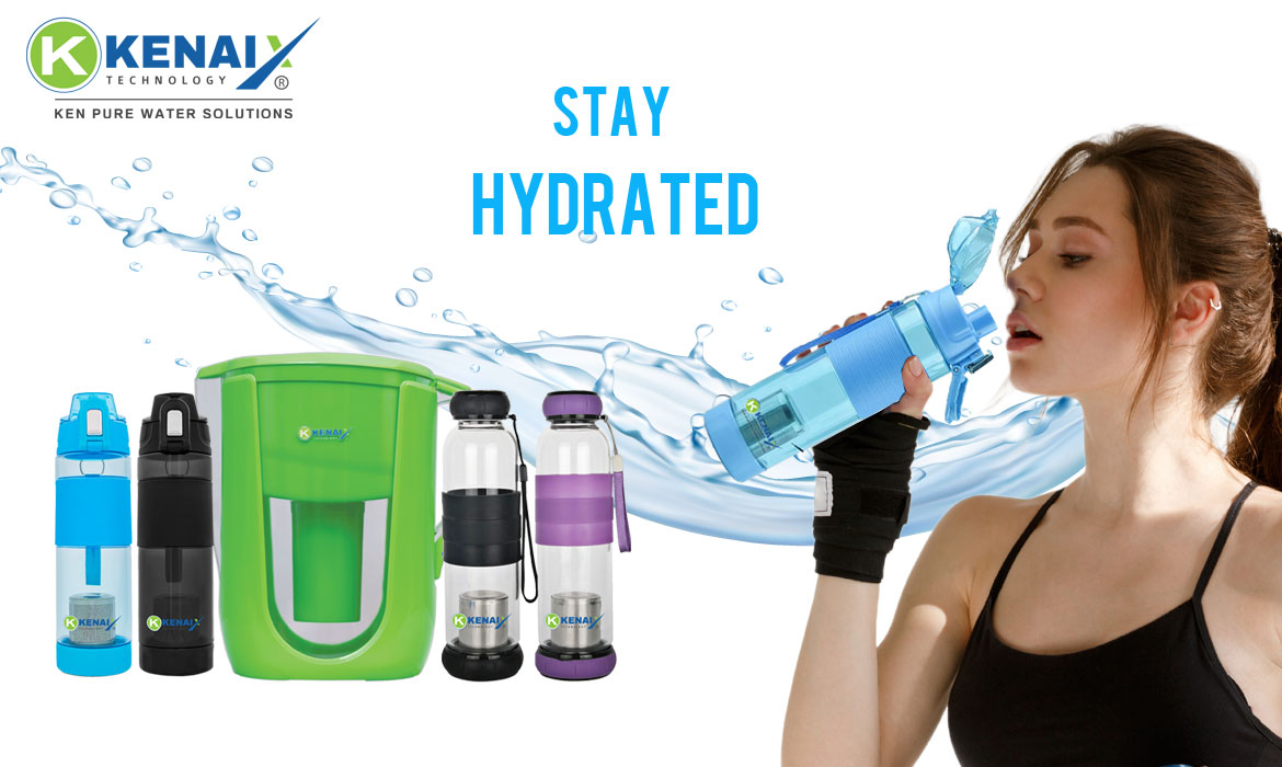 Introducing KENAIX Portable Hydrogen and Alkaline Water Bottles & Jugs