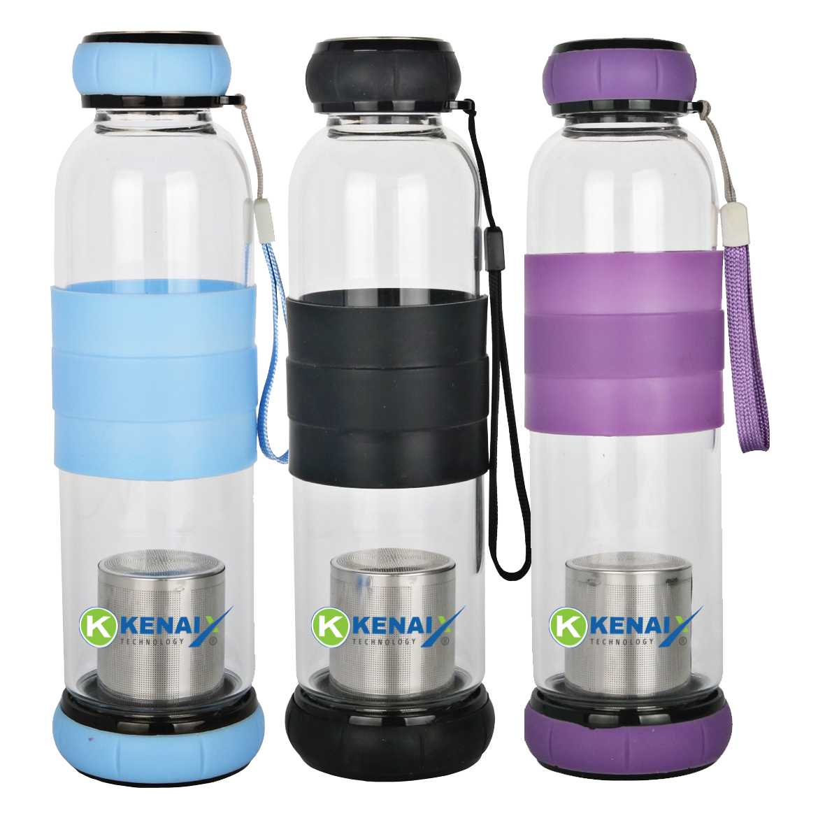 Kenaix AAA+ Premium Glass Water Bottle